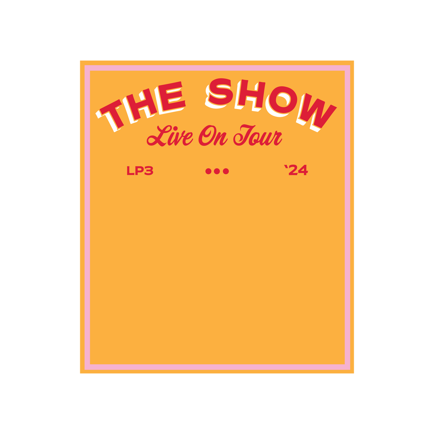 The Show Live On Tour - Lovers Club Beaded Bracelet