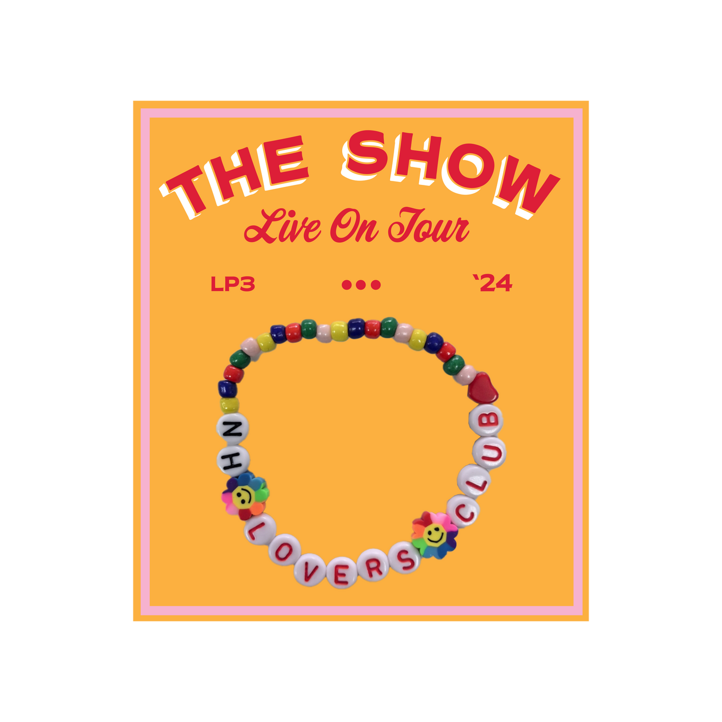 The Show Live On Tour - Lovers Club Beaded Bracelet