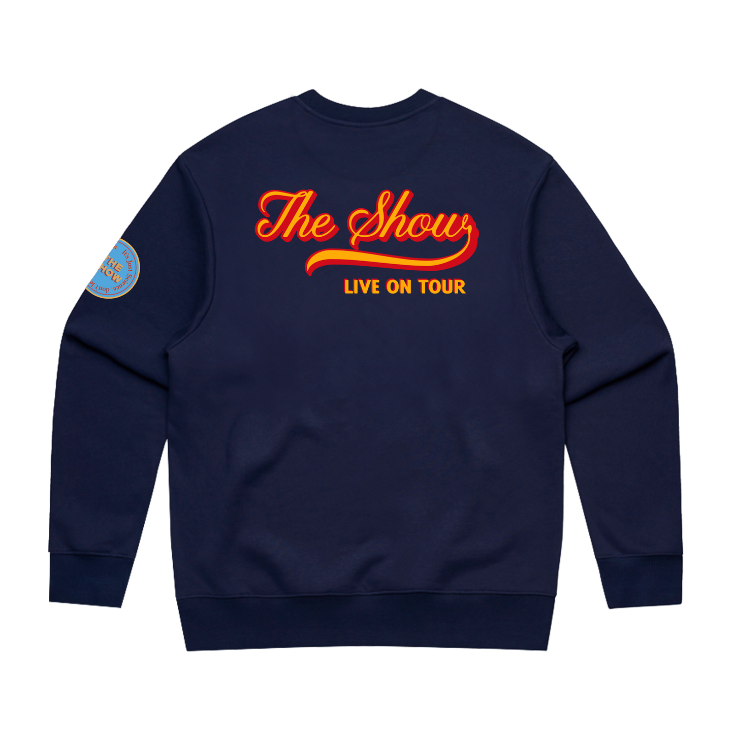 The Show Live On Tour Navy Crewneck