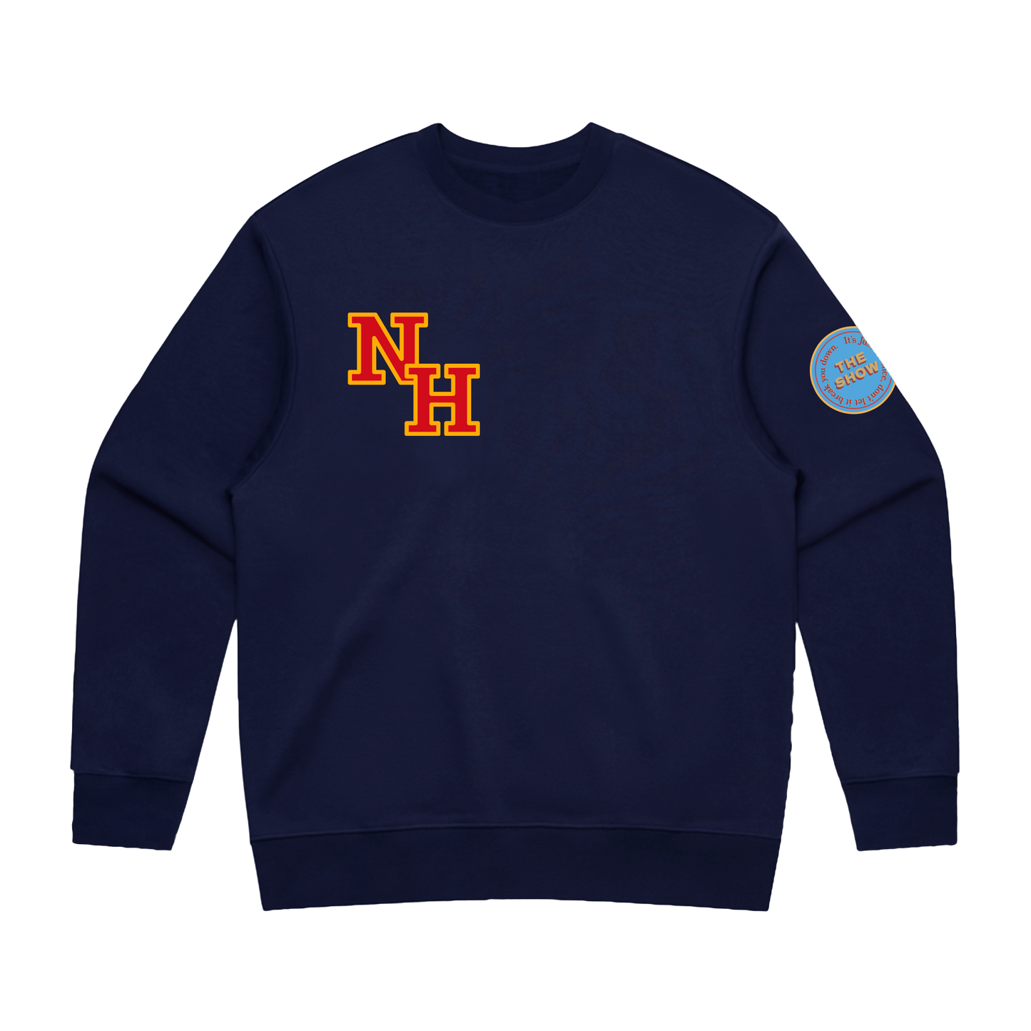 The Show Live On Tour Navy Crewneck