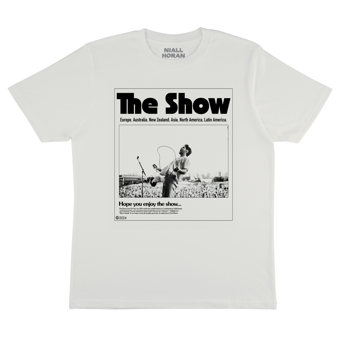 The Show Photo Dates Natural Tee