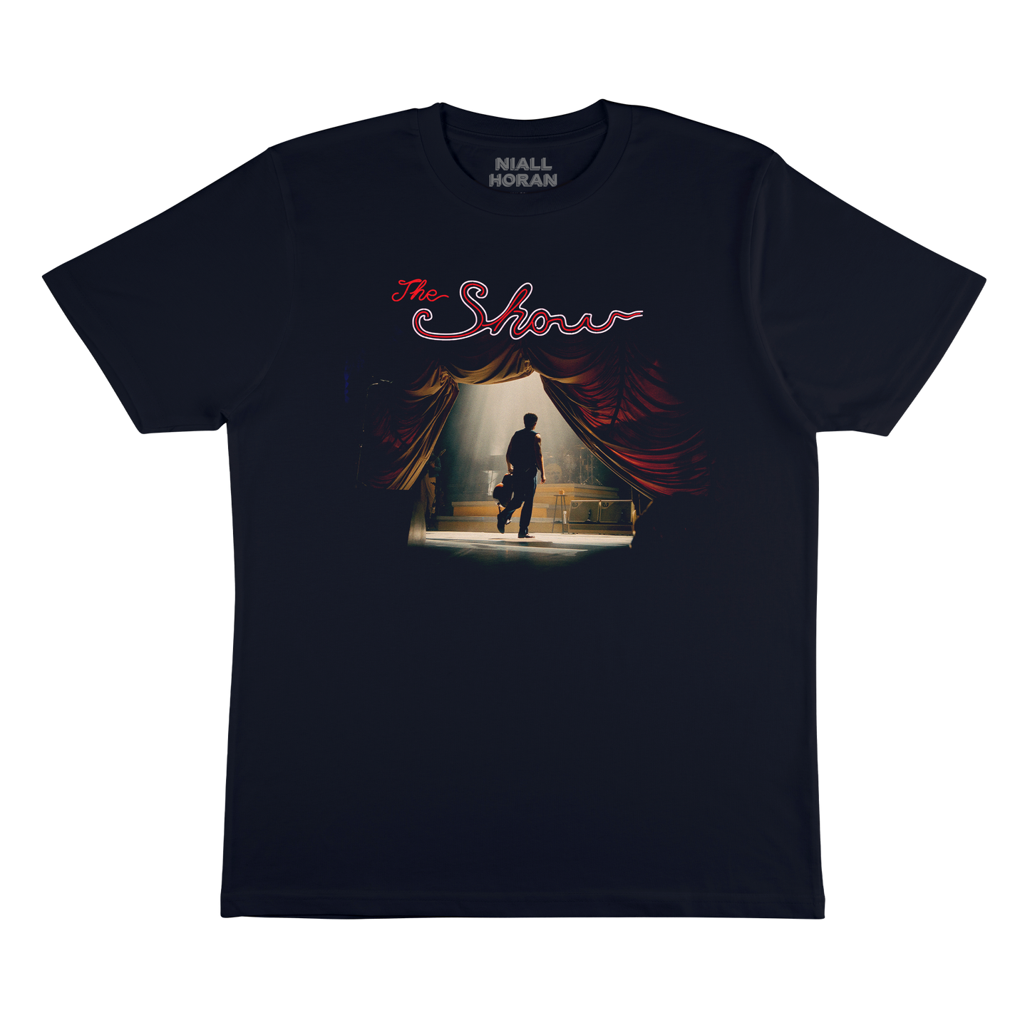 The Show Photo Tour Navy Tee