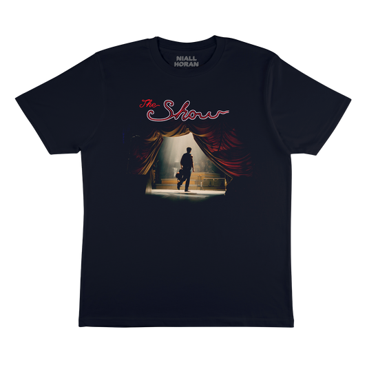 The Show Photo Tour Navy Tee