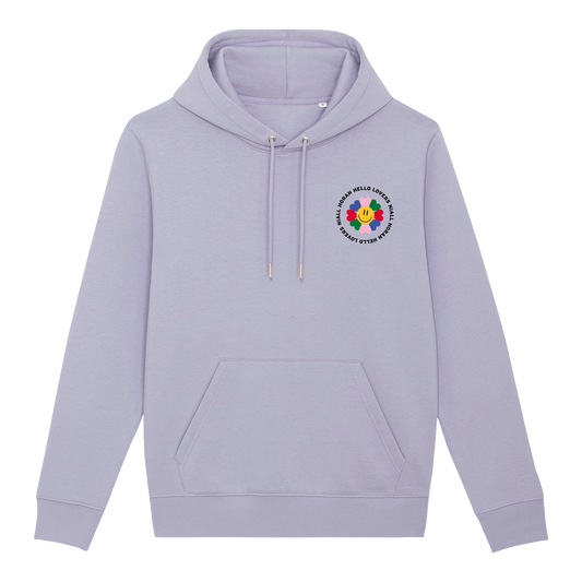 Hello Lovers Lavender Hoodie