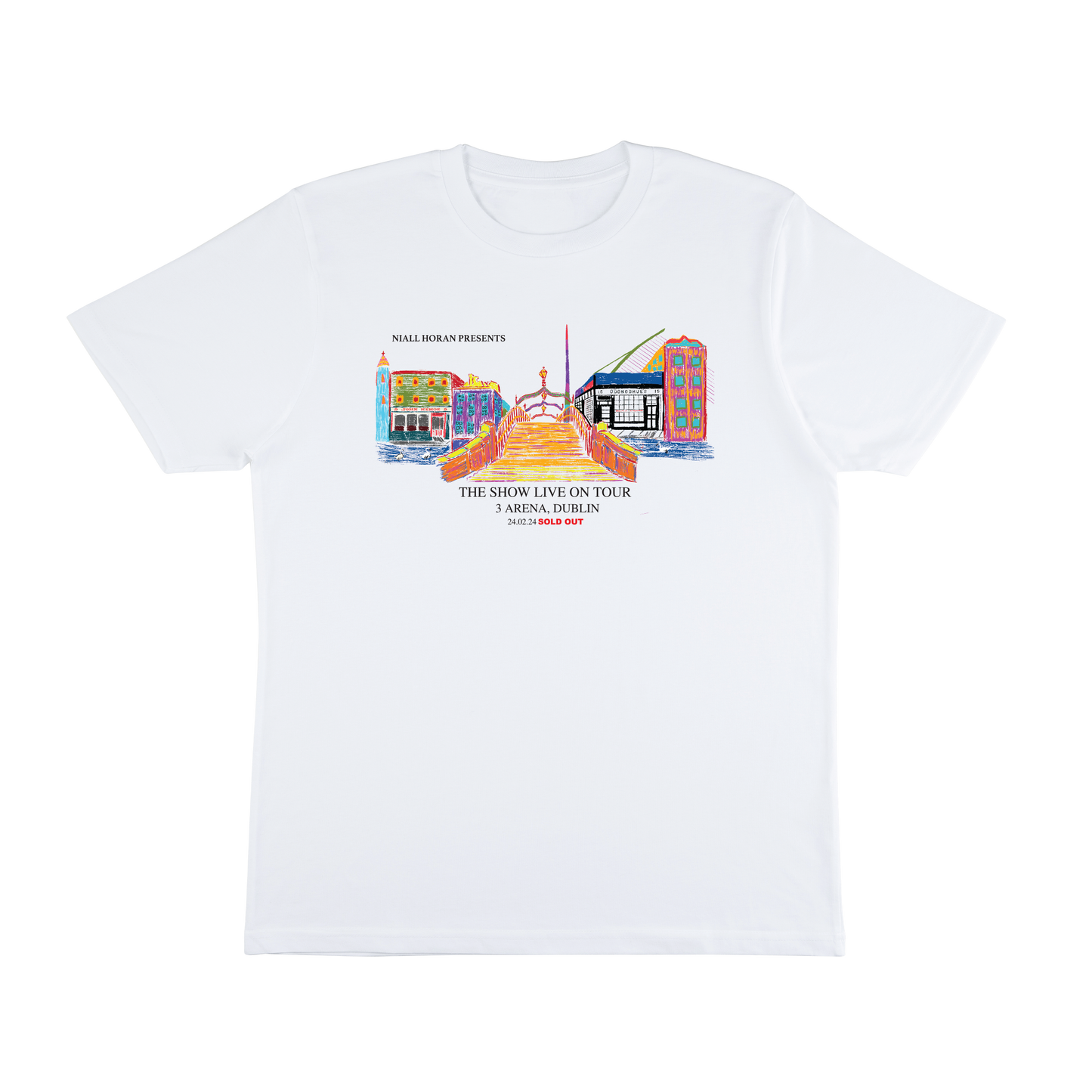 Dublin Night Two Illustration Tee