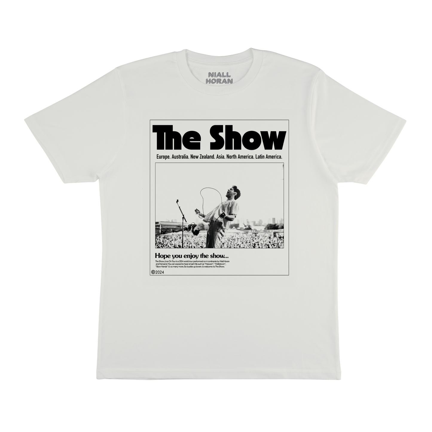 The Show Photo Dates Natural Tee