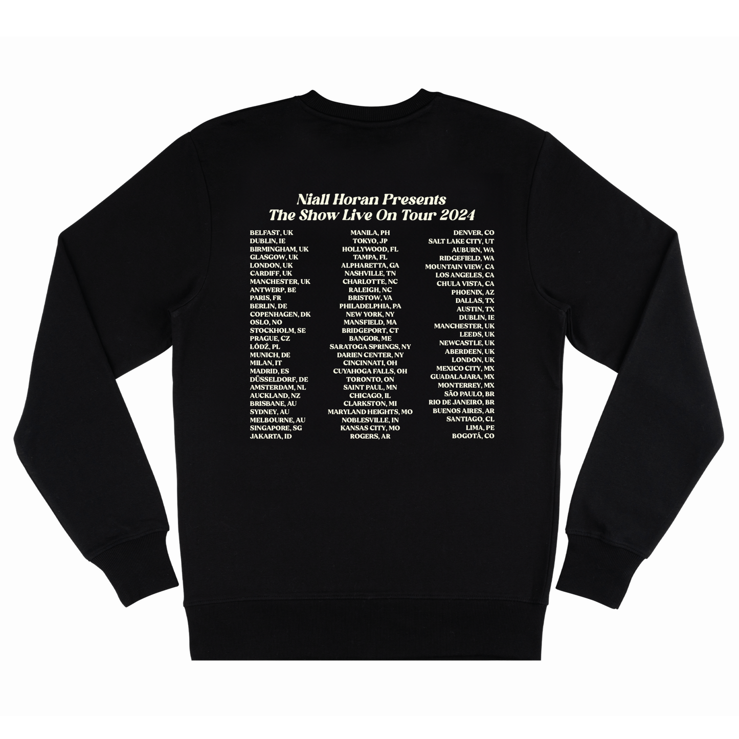 This Show Is For Lovers Black Crewneck