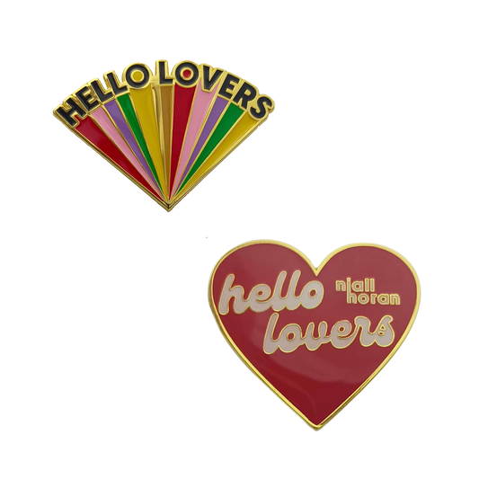 Hello Lovers Pin Badge Set